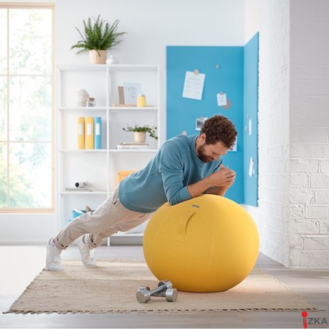 Piłka do siedzenia Leitz Ergo Cosy, żółta 52790019 Piłka do siedzenia Leitz Ergo Cosy, żółta 52790019