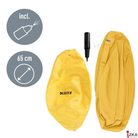 Piłka do siedzenia Leitz Ergo Cosy, żółta 52790019 Piłka do siedzenia Leitz Ergo Cosy, żółta 52790019