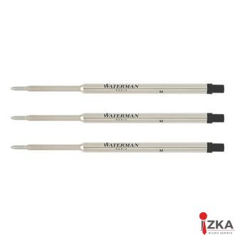 Wkłady do długopisów standard czarne (M) 2139453 opakowanie 12szt. Waterman