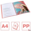 Album ofertowy Esselte ColourBreeze, z 40 koszulkami, koralowy 628441 Esselte