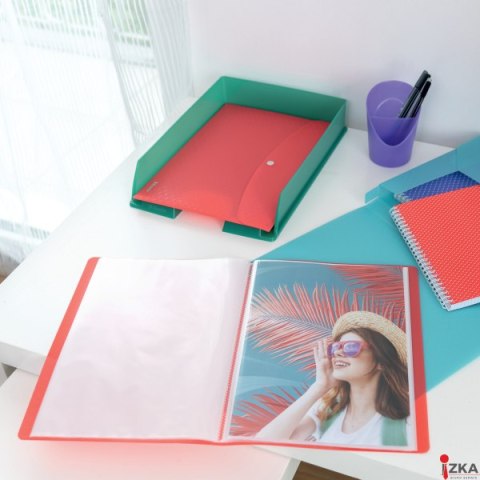 Album ofertowy Esselte Colour Breeze, z 60 koszulkami, niebieski 626232 Esselte