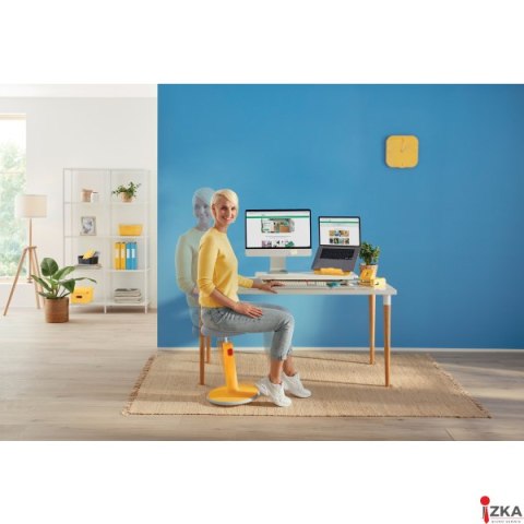 Ergonomiczny stołek Leitz Ergo Cosy, niebieski 65180061 Ergonomiczny stołek Leitz Ergo Cosy, niebieski 65180061