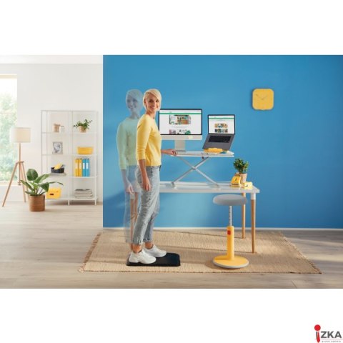 Ergonomiczny stołek Leitz Ergo Cosy, niebieski 65180061 Ergonomiczny stołek Leitz Ergo Cosy, niebieski 65180061