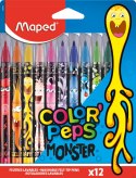 Flamastry COLORPEPS MONSTER 12 szt. Maped 845400