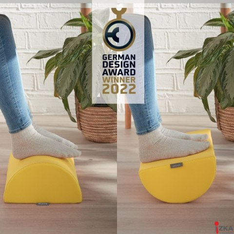 Podnóżek Leitz Ergo Cosy, żółty 53710019 Podnóżek Leitz Ergo Cosy, żółty 53710019