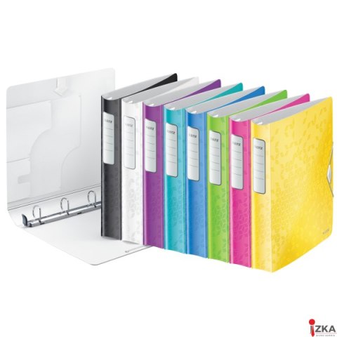 Segregator ringowy Leitz WOW, 4DR/30mm Softclick, biała 42400001 -a