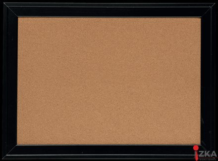 Tablica korkowa Nobo z szeroką czarną ramą, 585x430mm 1903922 Tablica korkowa Nobo z szeroką czarną ramą, 585x430mm 1903922