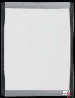 Tablica suchościeralna Nobo z zaokrągloną ramą 280x215mm, biała 1903778