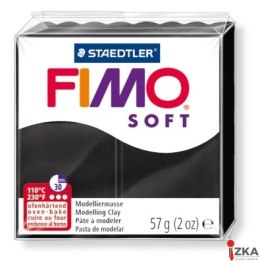 Kostka FIMO soft 57g, czarny, masa termoutwardzalna, Staedtler S 8020-9