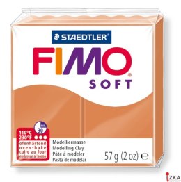 Kostka FIMO soft 57g, koniakowy, masa termoutwardzalna, Staedtler S 8020-76
