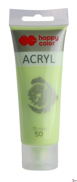 Farba akrylowa 75ml, limonka, Happy Color HA 7370 0075-50 SALE