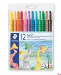 Twistery woskowe Noris Club, 12 kol. w etui, Staedtler S 221 NWP12