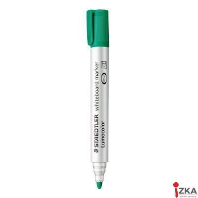 Marker Lumocolor do białych tablic whiteboard, okrągły, zielony, Staedtler S 351-5 Marker Lumocolor do białych tablic whiteboard, okrągły, zielony, Staedtler S 351-5