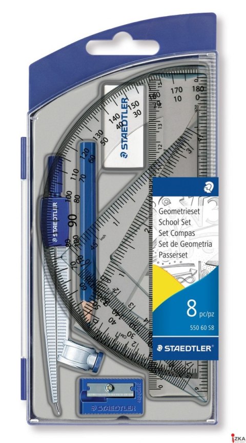 Zestaw geometryczny, Staedtler S 550 60 S8 SALE