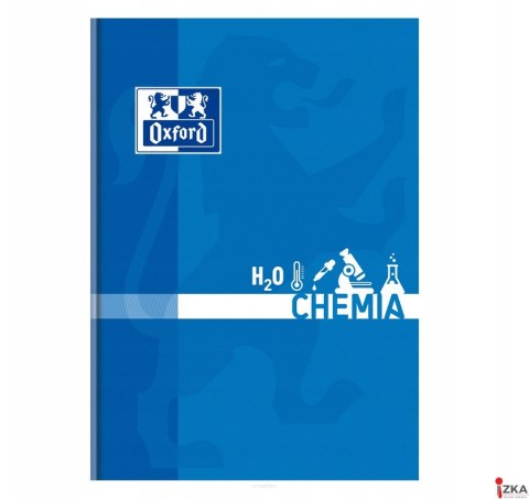 Brulion chemia A5 80k 90g kratka z marginesem 400128285 OXFORD