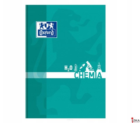 Brulion chemia A5 80k 90g kratka z marginesem 400128285 OXFORD