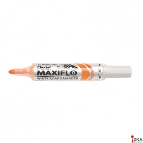 Marker suchościeralny pomarańczowy MWL5MF PENTEL MAXIFLO (z tłoczkiem)