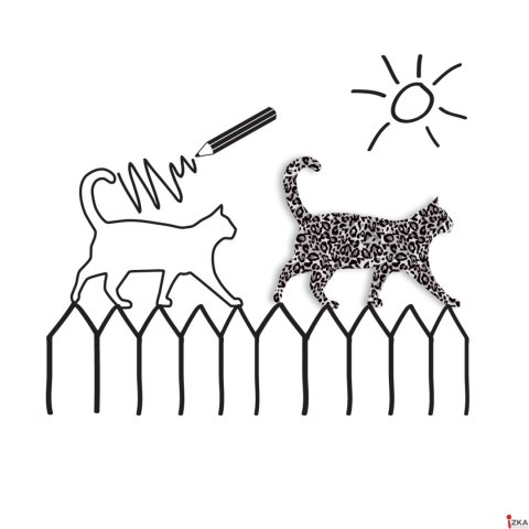 Zestaw kształtów tekturowych PETS, 5 szt, 12x6 cm, Happy Color HA 4512 1206-PE5