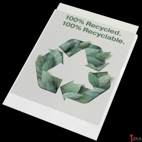 Folder groszkowy Recycled Premium PP 100 mic. A4, w kartonie, 627496 op.100 szt.