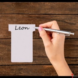 Karteczki T-Card Nobo, rozmiar 2, fioletowe 100 szt. 2002012