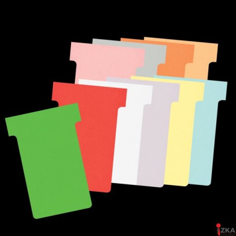 Karteczki T-Card Nobo, rozmiar 2, żółte 100 szt. 2002004