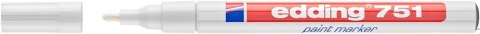 Marker lakierowy 1-2mm 751 biały EDDING końcowka okrągła