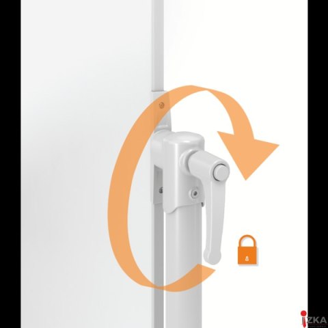 Mobilna tablica porcelanowa 150x120 NOBO Prestige 1901035