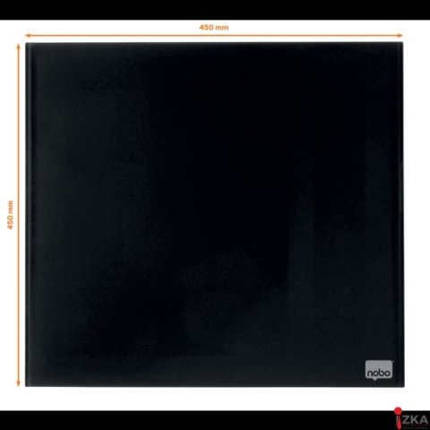 Tablica szklana NOBO Diamond Glass czarna 450x450 1903951 Tablica szklana NOBO Diamond Glass czarna 450x450 1903951