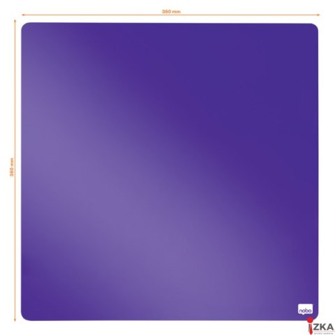 Tabliczka magnetyczna REXEL 360x360mm fioletowa 1903897