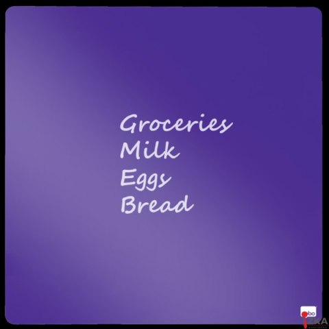 Tabliczka magnetyczna REXEL 360x360mm fioletowa 1903897