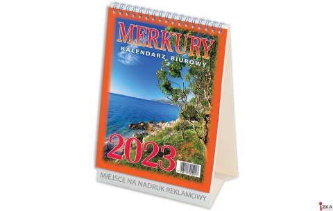 Kalendarz biurowy MERKURY 2026 (H5) TELEGRAPH