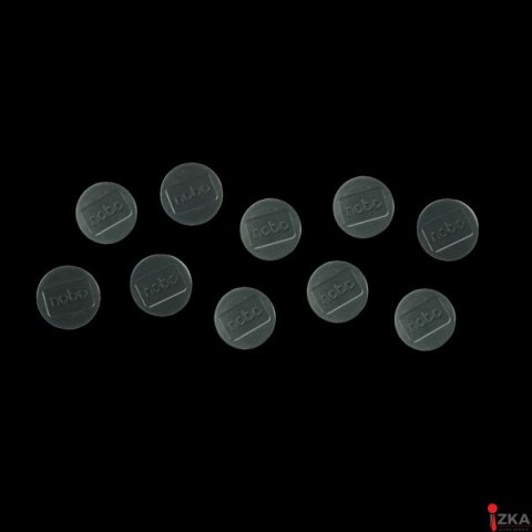 Magnesy do tablic 38 mm (1,5 kg), czarne, , 10 szt. Nobo 1915305