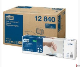 Serwetki dyspenserowe Tork, 1 warstwa, celuloza, 6x33 cm, kolor biały, 9000 szt, system N4 8op x 1125, 10840