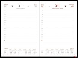 Kalendarz Vivella A4 dzienny p. biały Nr kat. 216 A4DB szary 2024 WOKÓŁ NAS