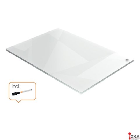 Akrylowa tabliczka na biurko do notatek Nobo Home A4 1915611