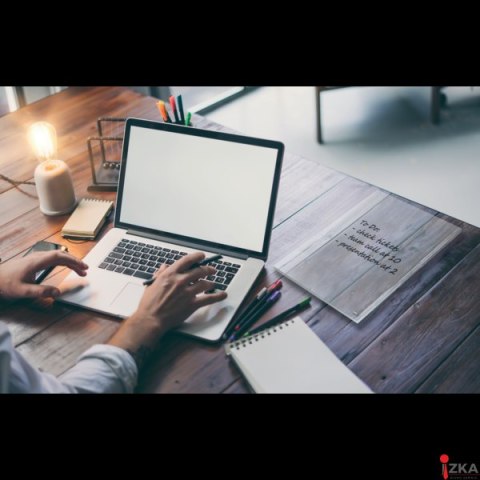 Akrylowa tabliczka na biurko do notatek Nobo Home A4 1915611