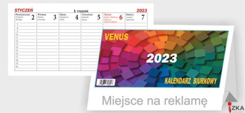 Kalendarz biurowy B5 VENUS-2026, BESKIDY