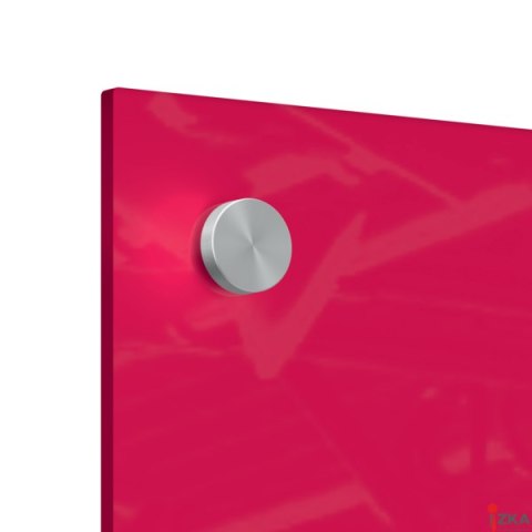 Mała podłużna szklana tablica suchościeralna Nobo Home 300x600mm, czerwona 1915605 Mała podłużna szklana tablica suchościeralna Nobo Home 300x600mm, czerwona 1915605