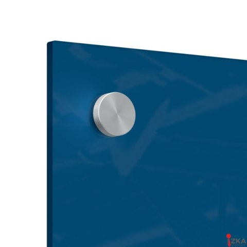 Mała podłużna szklana tablica suchościeralna Nobo Home 300x600mm, niebieska 1915607 Mała podłużna szklana tablica suchościeralna Nobo Home 300x600mm, niebieska 1915607