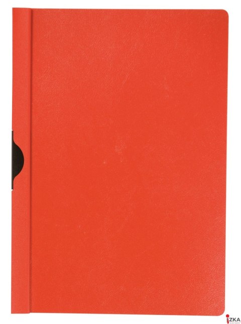 Skoroszyt Q-CONNECT z metalowym klipsem, PP, A4, 200/350mikr., czerwony