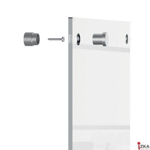 Tablica akrylowa suchościeralna do zawieszania na ścianie Nobo Home 450x450mm 1915620