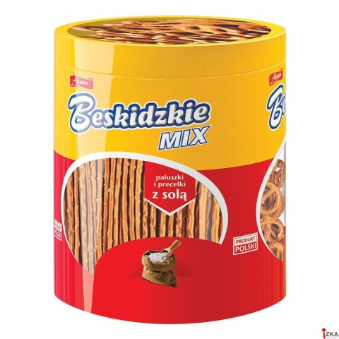 Paluszki i Precelki z solą BESKIDZKIE MIX 275g w tubie