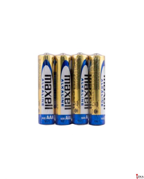 Bateria MAXELL LR03 AAA (4 szt.) ALKALINE SHRINK