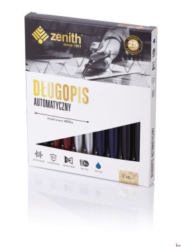 Długopis automatyczny Zenith 60 - box 10 sztuk, mix kolorów, 4601000