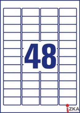 Etykiety Heavy Duty, A4, 8 ark./op., 45,7 x 21,2 mm, białe, poliestrowe, AVERY ZWECKFORM, L4778-8