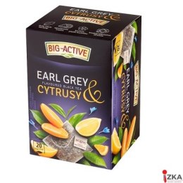Herbata BIG-ACTIVE EARL GREY CYTRUSY 20 kopert/40g czarna