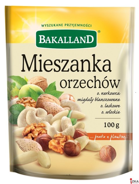 Mieszanka orzechów 100g BAKALLAND